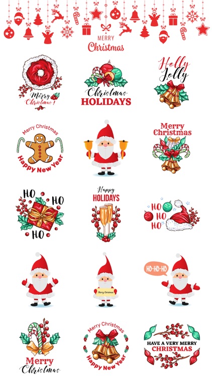 Chrístmas Countdown! Stickers