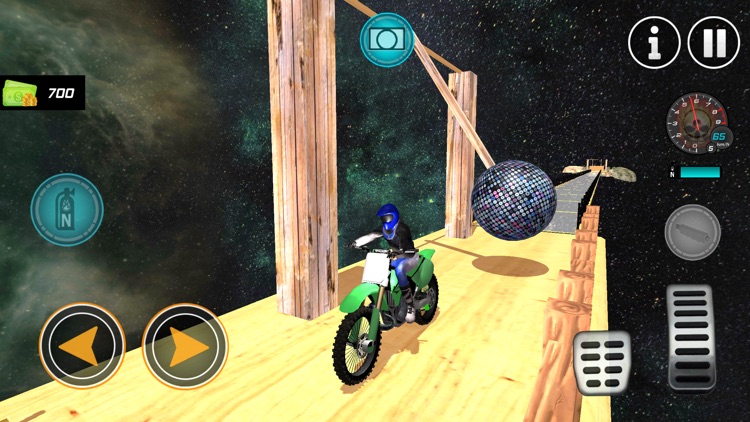 Galaxy Bike Ramp Stunts