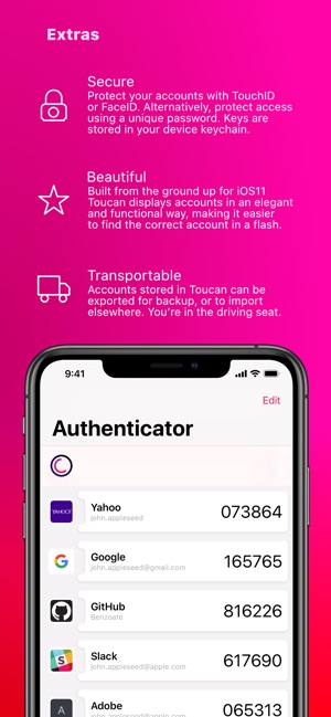 Toucan Authenticator(圖5)-速報App