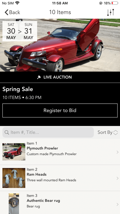 Busy Beever Auctions screenshot 2