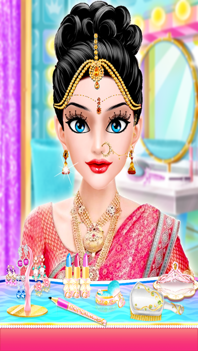 Royal Princess Wedding Makeup screenshot 3