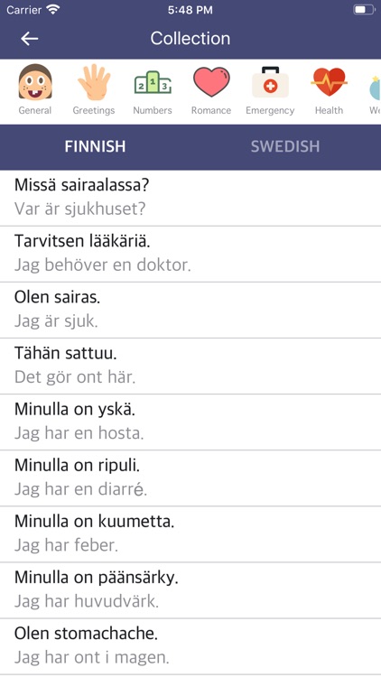 Finnish-Swedish Dictionary