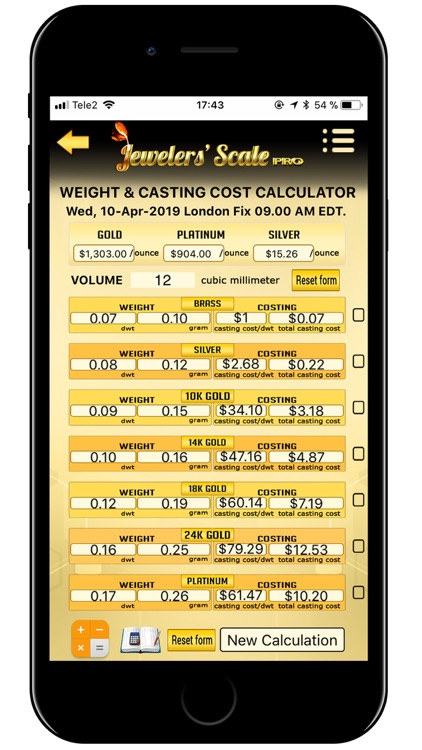 Jewelers' Scale Pro