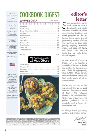 Cookbook Digest Magazine screenshot 2