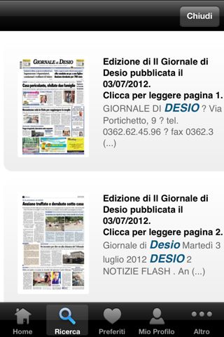 Il Giornale di Desio screenshot 3