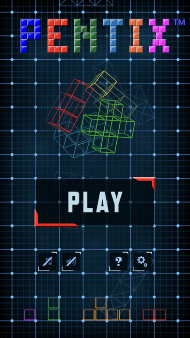 Pentix Nova - Falling Blocks screenshot 3