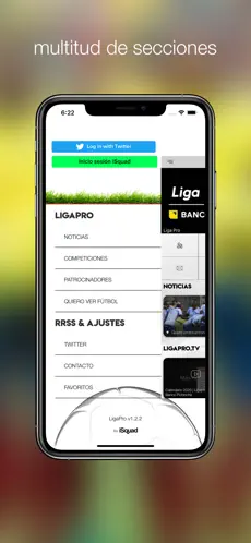 Captura de Pantalla 3 LigaPro Ecuador iphone