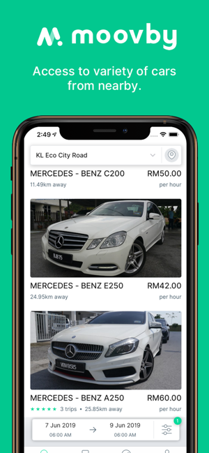 Moovby - A Better Car Rental(圖1)-速報App