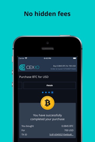 CEX Direct - Buy Bitcoin screenshot 4