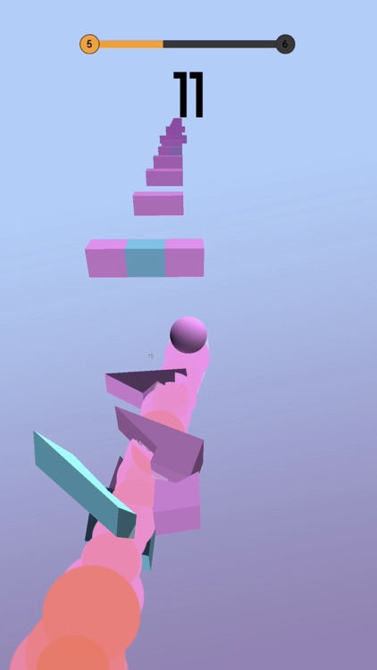 Color Ball - Hit Jump Hop Game screenshot-3