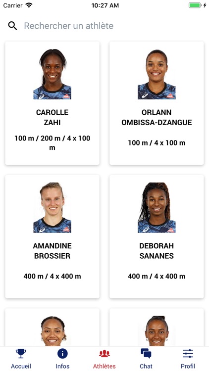 Equipe de France - FFA