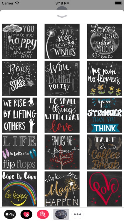 Chalkboard Quotes Art