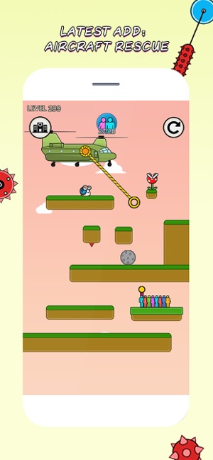 Rope Heroes- Fire rope rescue！(圖6)-速報App