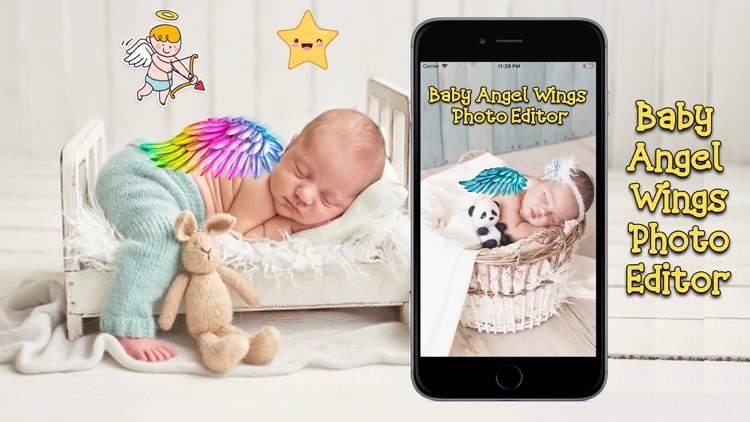 Baby Angel Wings Photo Editor