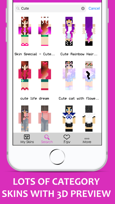 Скриншот №2 к Best Girl Skins for Minecraft
