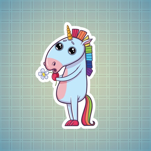 Sticker Me: Unicorn Character