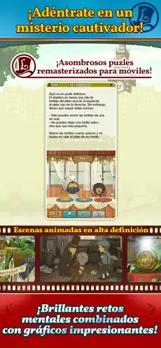 Screenshot 3 Layton y la caja de Pandora HD iphone
