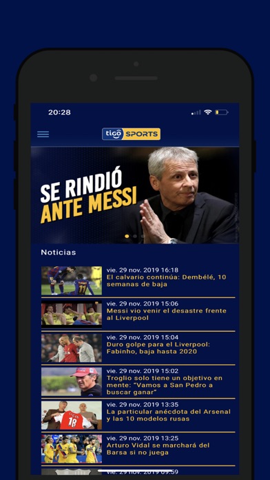 How to cancel & delete Tigo Sports Honduras from iphone & ipad 1