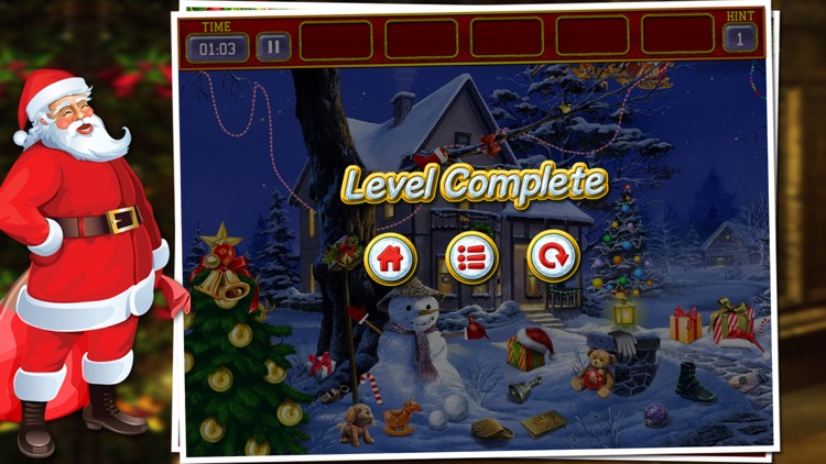 Christmas Hidden Object puzzle