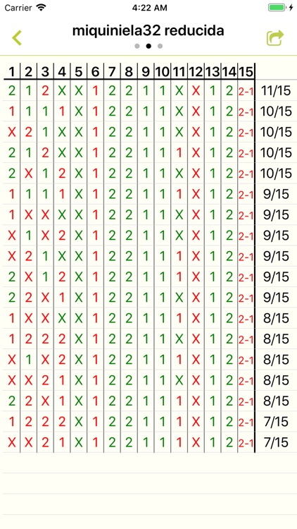 iQuiniela- Simples y reducidas screenshot-3