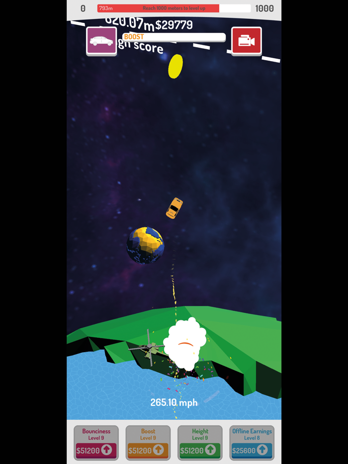 Car VS Trampoline  Crazy Drop