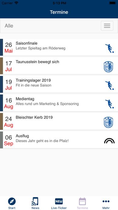 TSV Taunusstein-Bleidenstadt screenshot 4