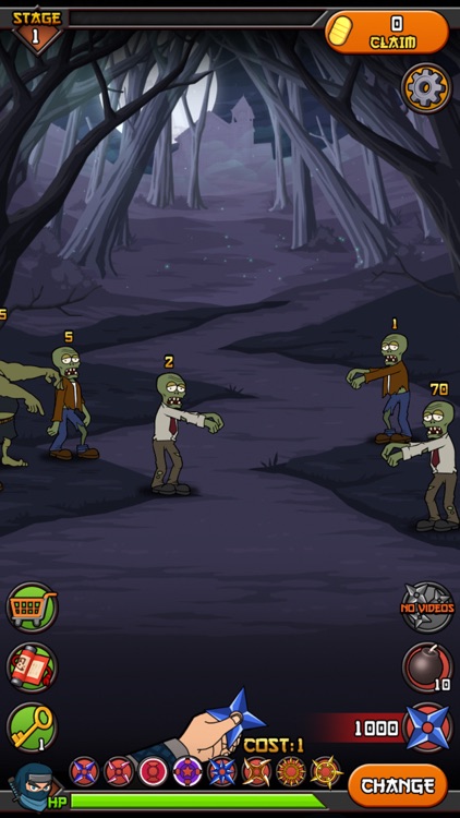 Zombies vs Ninja screenshot-4
