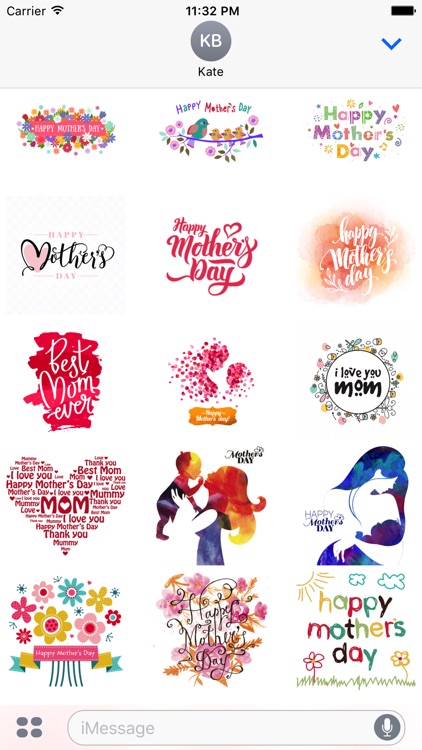 Mother's Day Stickers