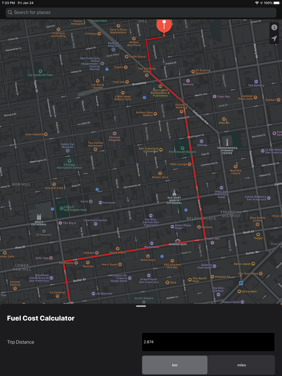 Fuel Cost Calculator - Maps image #1