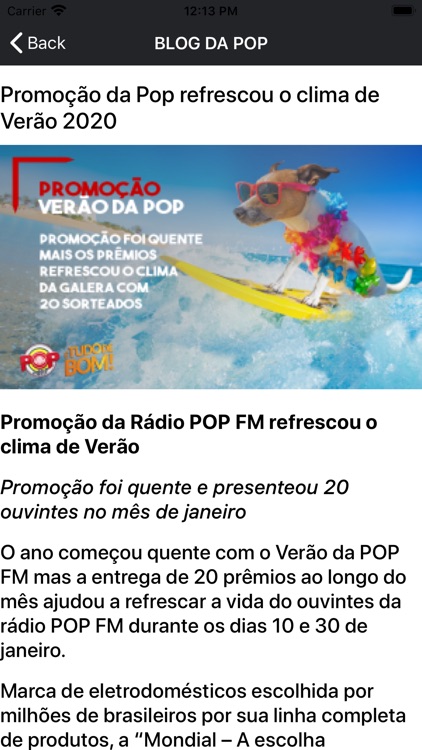 POP FM 89,7 screenshot-6