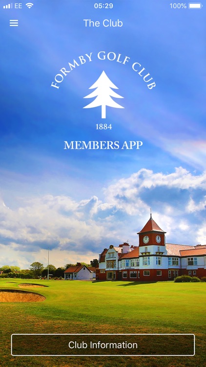 Formby Golf Club Members App