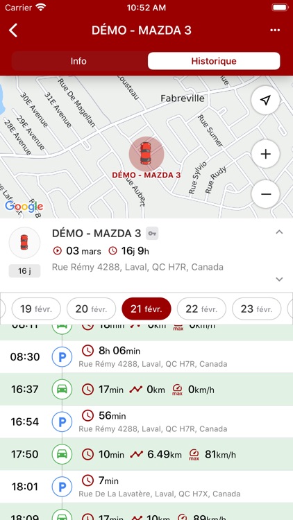 Géolocalisation EasyGo