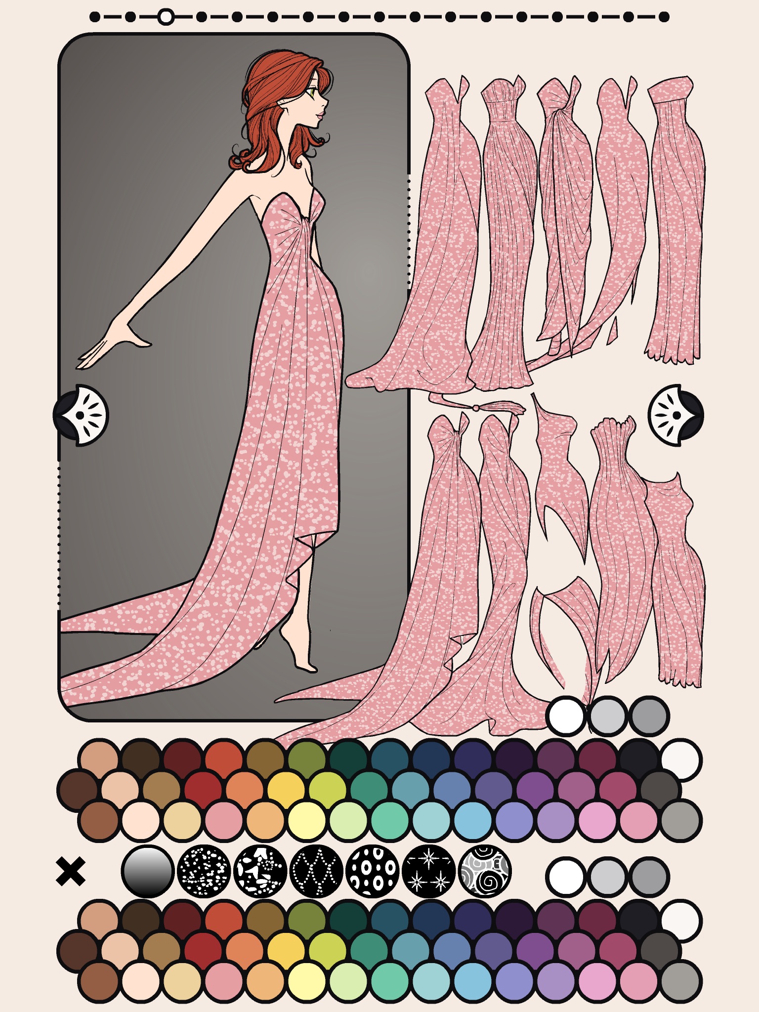 Erte Elegance Dress Up screenshot 2