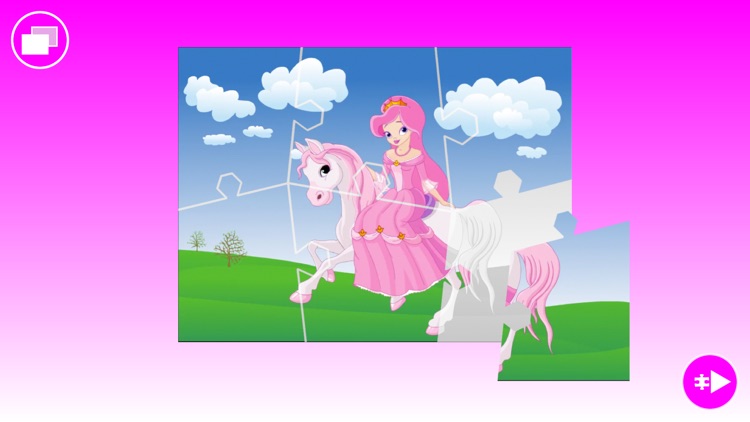 Princess Pony Puzzle screenshot-3