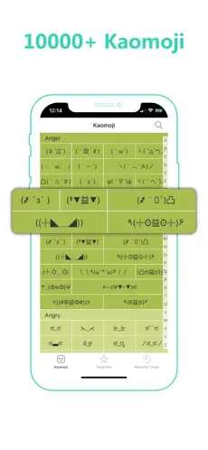 Imágen 2 Kaomoji -- Japanese Emoticons iphone
