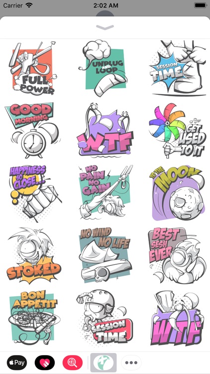 Kitecomix stickers screenshot-3