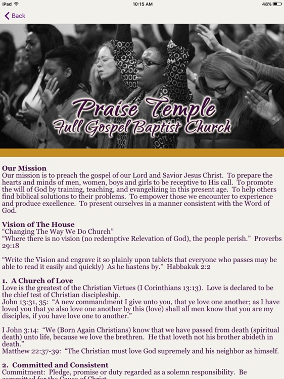 Praise Temple Full Gospel HD screenshot-3