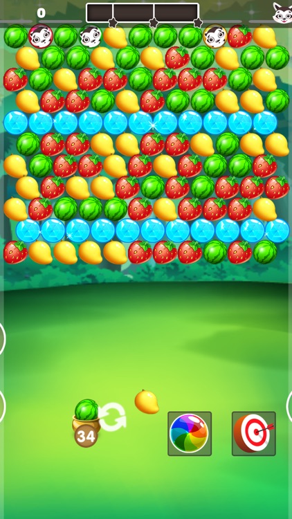 Bubble Shooter Shoot Fruit screenshot-4