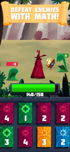 Arithmagic: Math Wizard Game - Screenshot 1