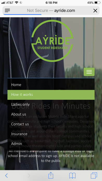 Ayride Driver screenshot 2