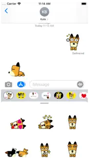 tf-dog animation 3 stickers iphone screenshot 1