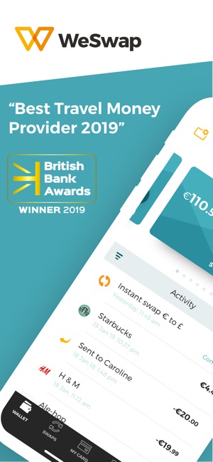Weswap Travel Money On The App Store - iphone screenshots