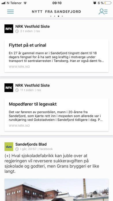 How to cancel & delete Sandefjord kommune Innsiden from iphone & ipad 3