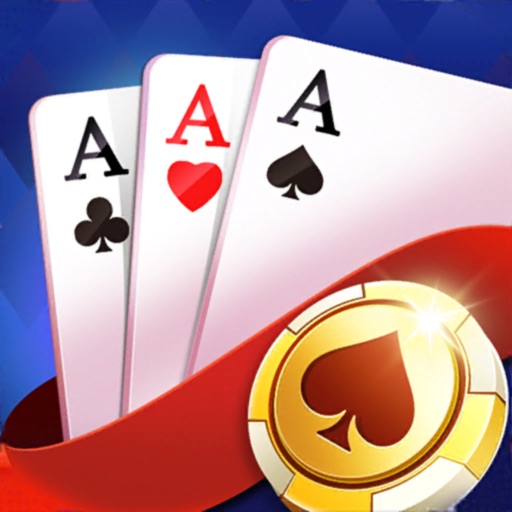 Joyful poker icon