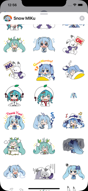 Snow MIKu Stickers HD(圖3)-速報App