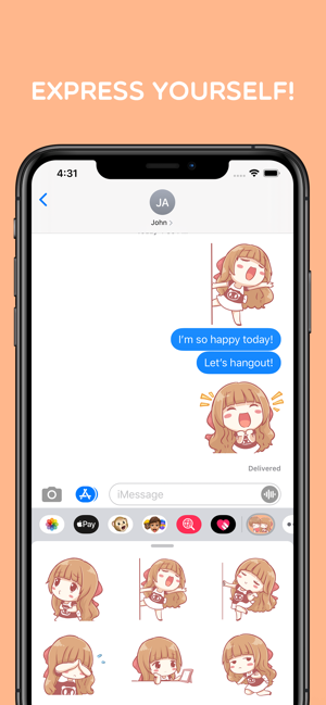 Centilia & Raei Daily Stickers(圖2)-速報App