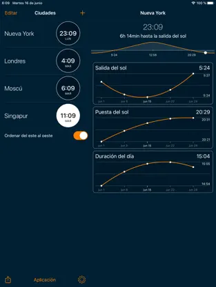 Screenshot 2 Reloj mundial – Tiempo Local iphone