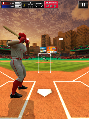 Baseball Megastar 19, game for IOS