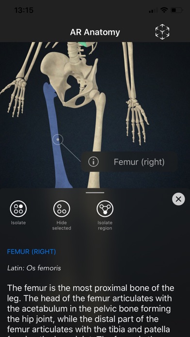 AR Anatomy: Skeleton screenshot 4