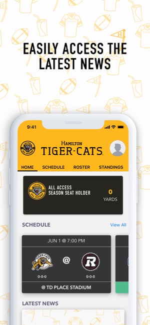 Hamilton Tiger-Cats All Access(圖2)-速報App